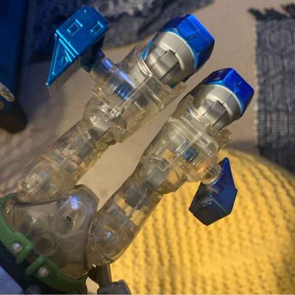 Buzz Lightyear Metal Morphers Pixar Toy Story 2 Clear Vintage - Picture 4 of 5